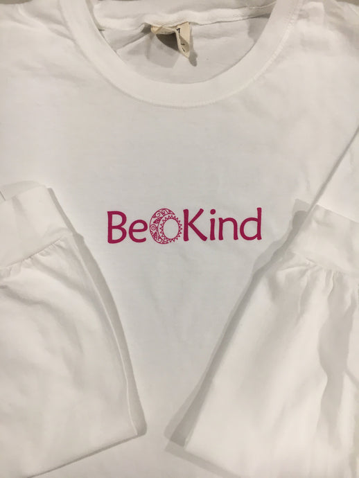 Be Kind ...For Emma - White Long Sleeve Tee