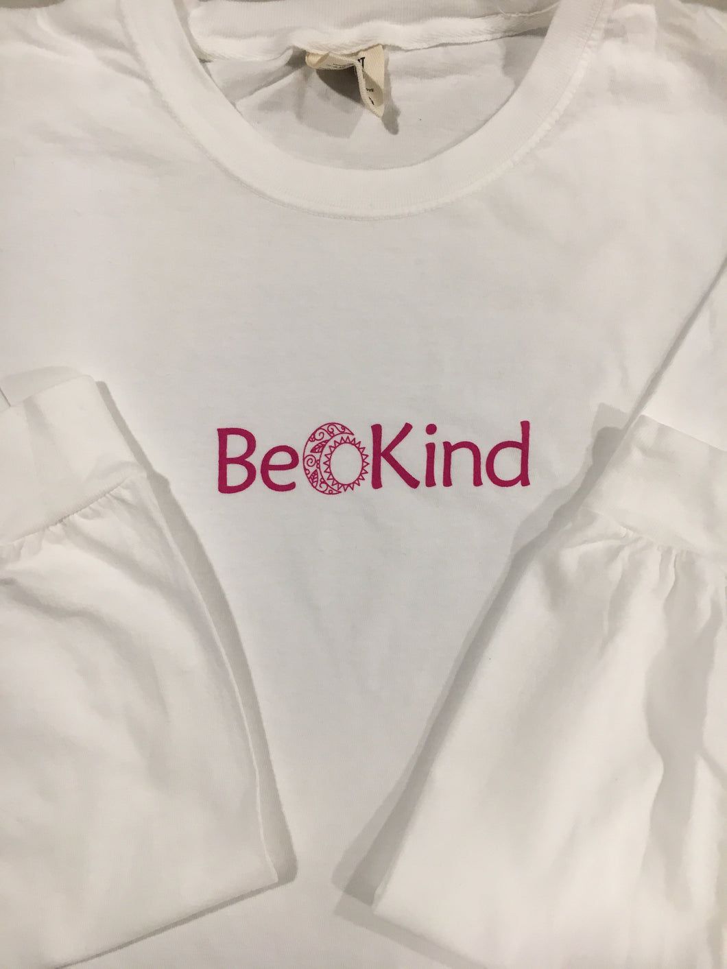 Be Kind ...For Emma - White Long Sleeve Tee