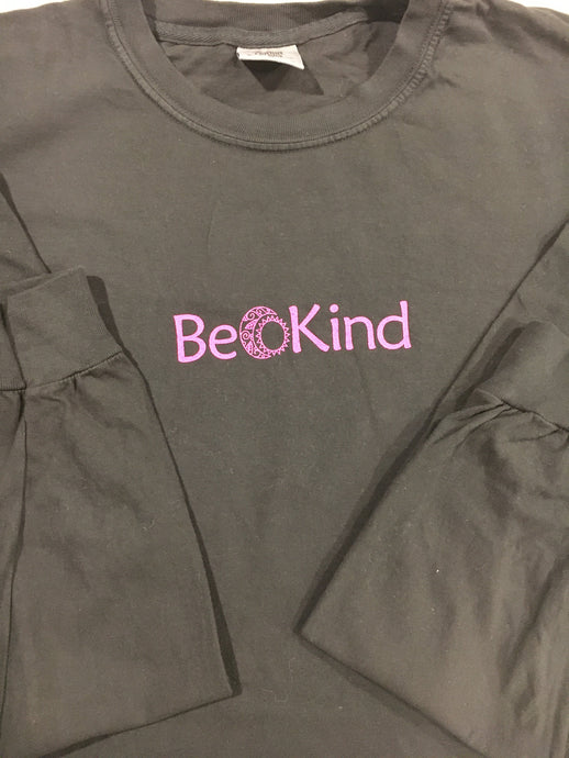 Be Kind ...For Emma - Black Long Sleeve Tee