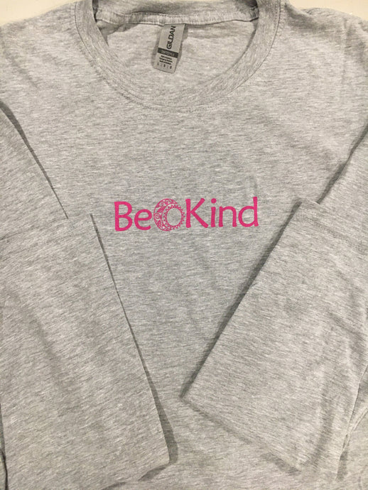 Be Kind ...For Emma - Light Gray Long Sleeve Tee