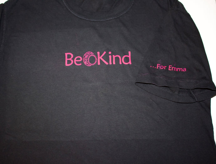 Be Kind ...For Emma -Black Tee